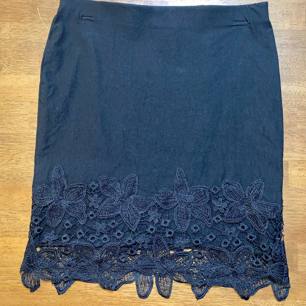 Black dress skirt